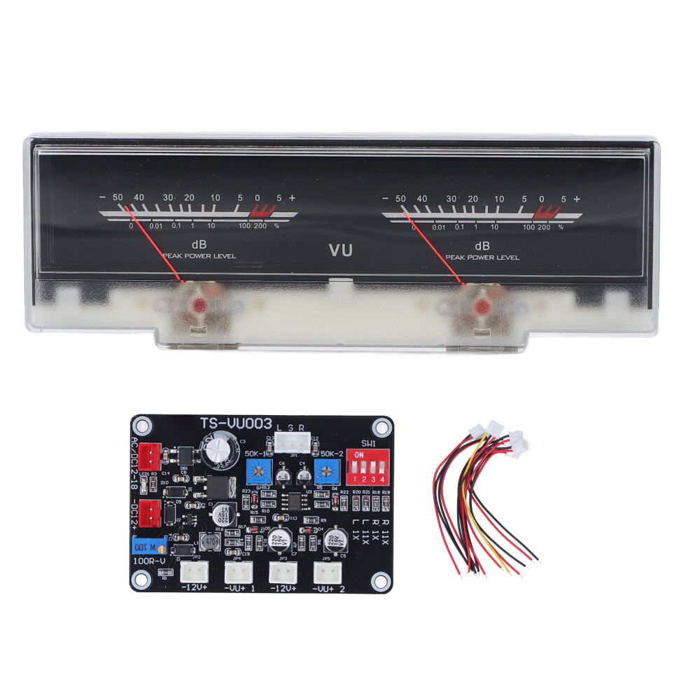 Vu Meter Easy Operation Durable Abs White Backlit 8195014388366