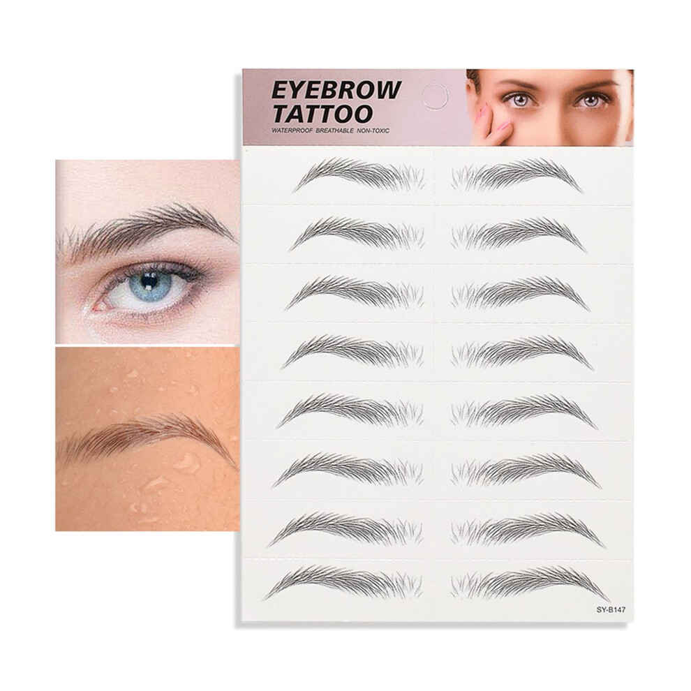 Tattoo Eyebrow Stickers Waterproof Permanent
