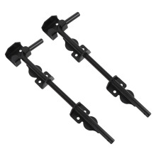 Set da 2 chiavistelli per cancello a terra da 12 pollici in acciaio al carbonio