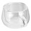 Bicchiere in vetro a doppio strato 150ml 5.9x7cm Trasparente 15