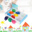Crayons en forme d'œuf - lavables, multicolores, 9 pièces/boîte 6