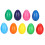 Crayons en forme d'œuf - lavables, multicolores, 9 pièces/boîte 14