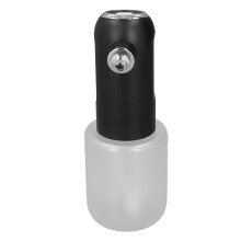 Distributeur électrique de shampooing moussant de 430 ml noir