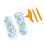 2 paires de chaussettes avec un outil Trigger Point, coton 9