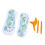 2 paires de chaussettes avec un outil Trigger Point, coton 11