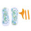 2 paires de chaussettes avec un outil Trigger Point, coton 2