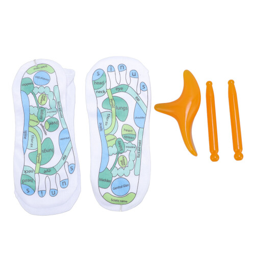 2 paires de chaussettes avec un outil Trigger Point, coton 1