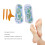 2 paires de chaussettes avec un outil Trigger Point, coton 3