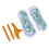 2 paires de chaussettes avec un outil Trigger Point, coton 16