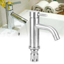 G1/2 Robinet en acier inoxydable et cuivre, 30,3 oz, 16 cm de hauteur