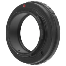 Anneau adaptateur C-Mount pour Pentax Q, Noir, 21,0 g