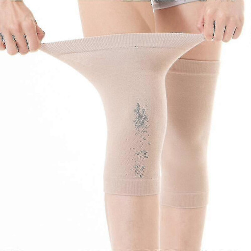 Ultra-thin Knee Pads Breathable Compression Elastic Keeping Warm Leg Sleeve Knee Support Brace 2