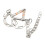 Horse Bit Stainless Steel Copper D Ring Snaffle 10