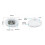 3D Sensor Pedometer Step Counting Device Clip-on 2