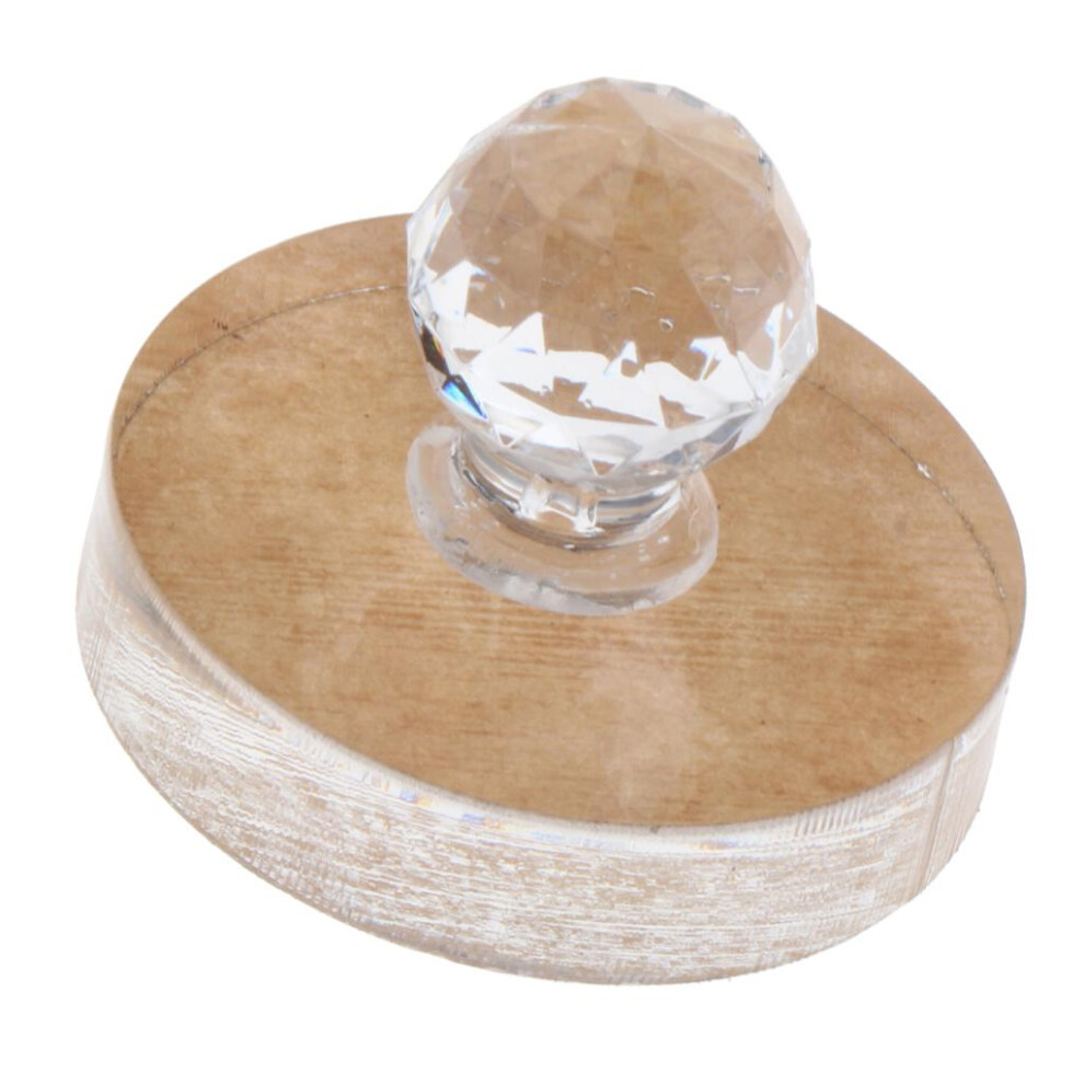 (Clear, 35x4cm) Powder Pressing Stamp DIY Foundation Blush Stamp for Makeup 4.4x3.5cm-image-OPC-PJS7Z68-NEW