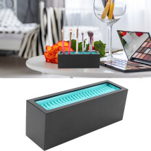 Coque en silicone et ABS 18,5x6,5x5,5cm 8,7oz Noir/Bleu