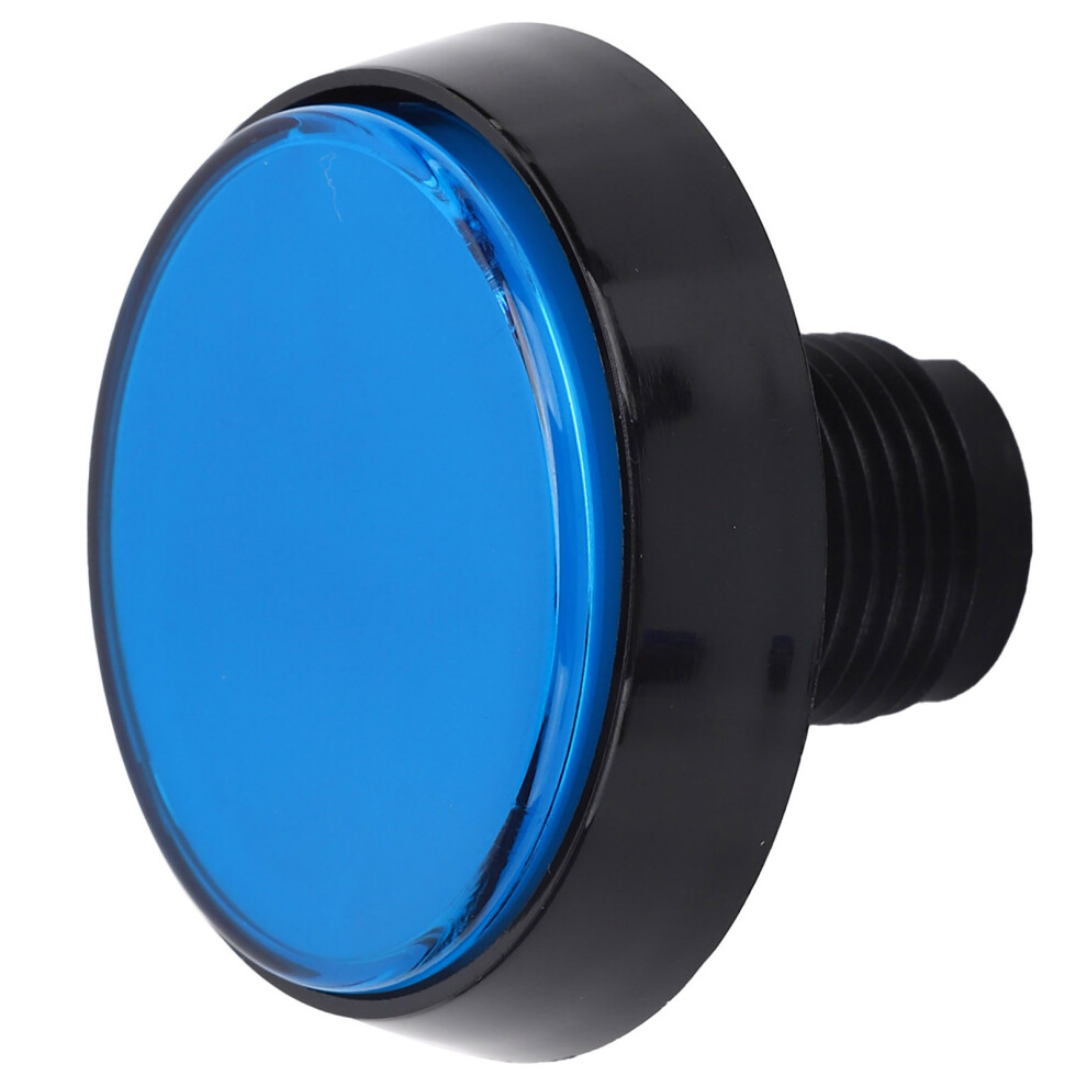 Arcade Crane Machine 60Mm Led Flat Button With 3Ft Switch Large Button Blue 4351343756748