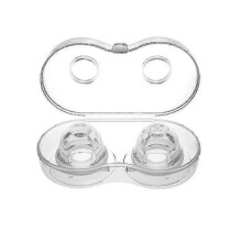 Niplette Set Of 2 Pairs Invisible Suction Cups for Flat And Inverted Corrector - Made Of Food Grade Silicone - 100% Silicone