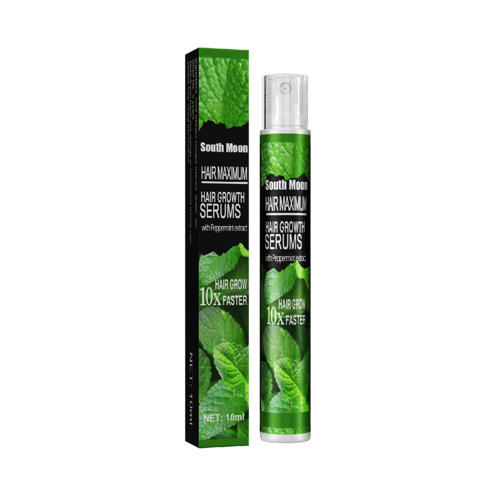 Revitalizing Peppermint Hair Spray with Ginger & Castor Oil Nourishing, Hydrating Treatment for Stronger, Thicker