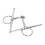 Full Cheek Horse Snaffle Bit Stainless Steel Ring 8