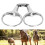 Horse Gag Ring Snaffle Bite Stainless Steel 125mm 12