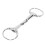 Horse Gag Ring Snaffle Bite Stainless Steel 125mm 10