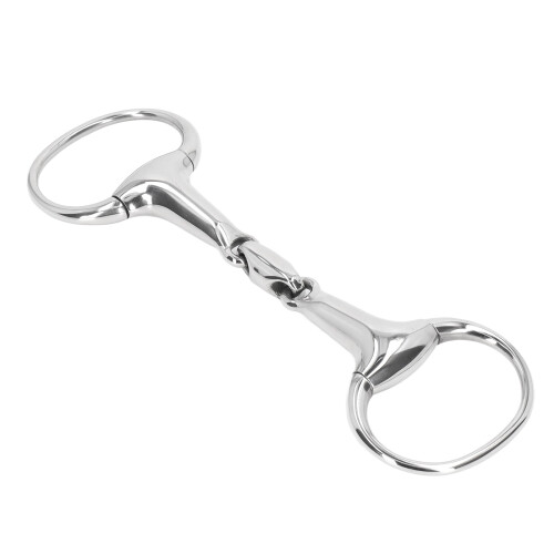 Horse Gag Ring Snaffle Bite Stainless Steel 125mm 1