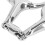 Horse Gag Ring Snaffle Bite Stainless Steel 125mm 15