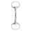 Horse Gag Ring Snaffle Bite Stainless Steel 125mm 3