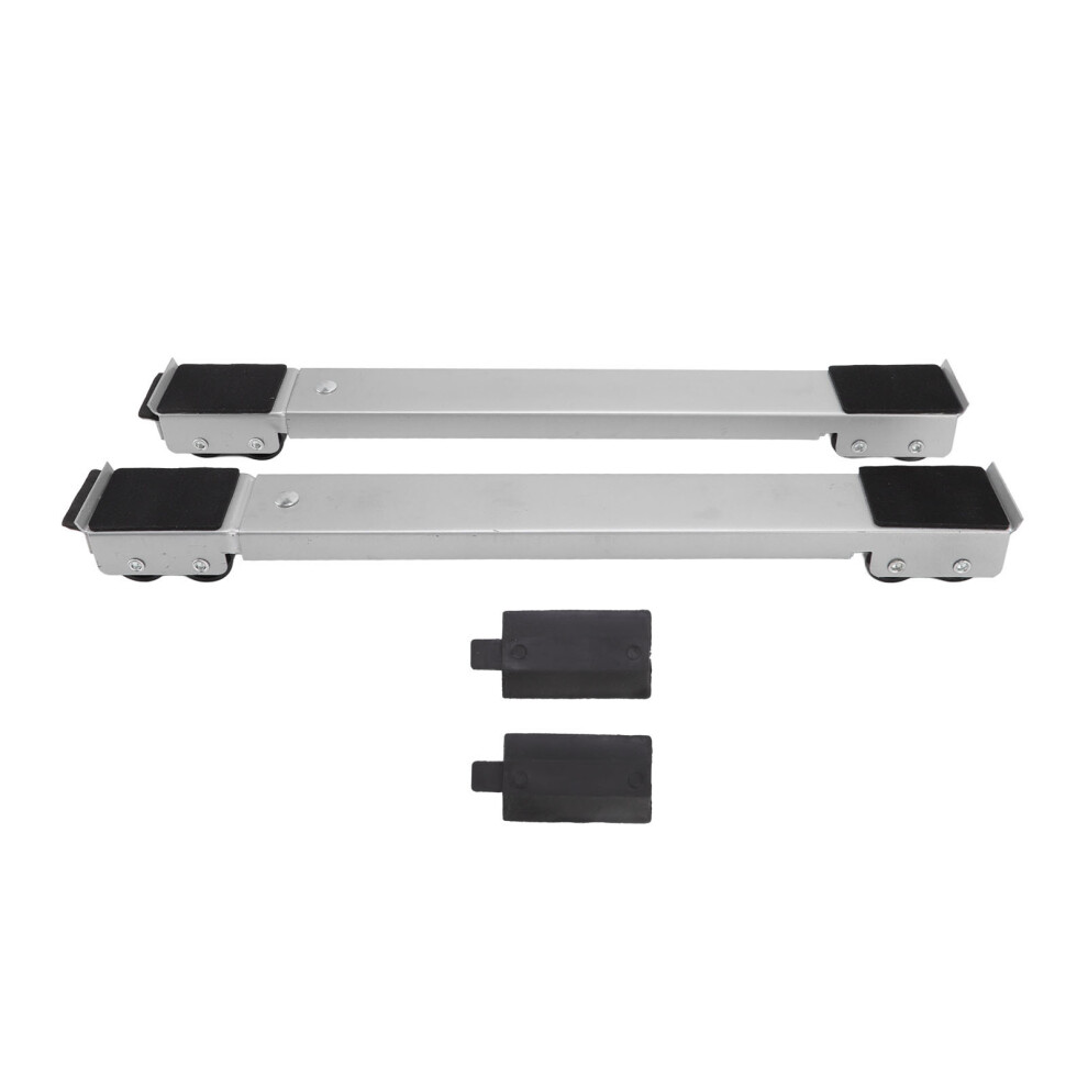 2 Sets Mobile Roller Bracket Furniture Raised Base 8195014420257
