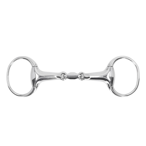 Horse Gag Ring Snaffle Bite Stainless Steel 125mm