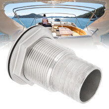 Marine Boot Durchgehender Rumpfanschluss Verbindung Edelstahl Schlauchstutzen Barbed Marine Hardware 1 Zoll