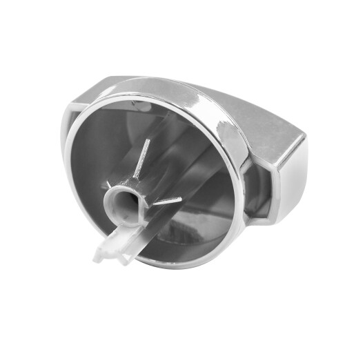 Belling Country Range 100DF Type Silver Hotplate Control Knob (083337409) 1