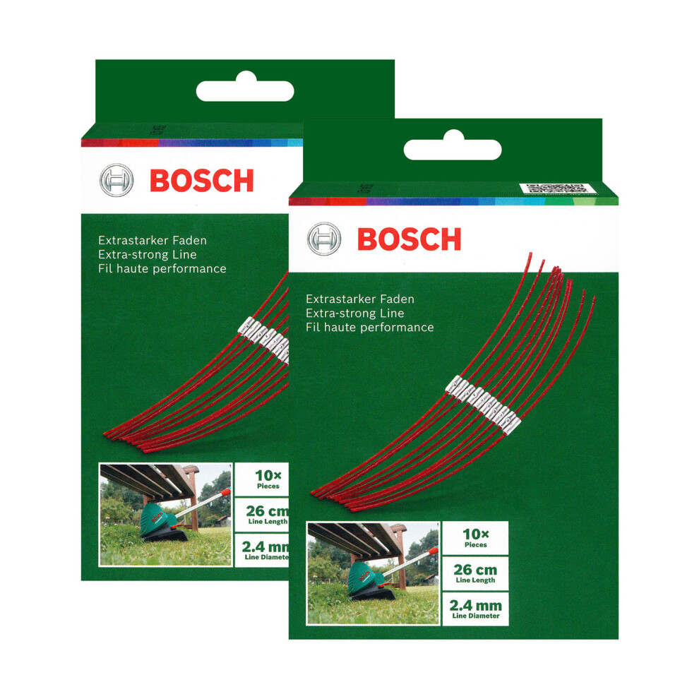 Reliapart Bosch Art26 Combitrim Series 26Cm X 2.4Mm Extra Strong Line (2 X Pack Of 10, F016800181)