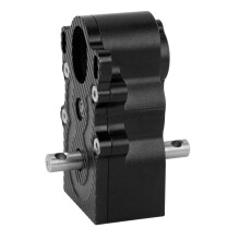 RC-Getriebe Motor aus Aluminium CNC Vertikale Getriebe D1RC für SCX10 1/10 Fernsteuerungsauto Upgrade-Teile Schwarz