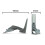 Fridge Freezer Integrated Door Hinges For Neff 5