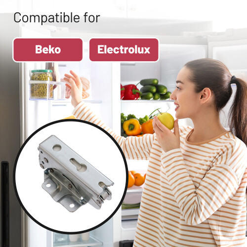 Fridge Freezer Integrated Door Hinges For Neff 1