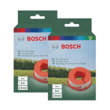 Bosch ART23/ART26/ART30 Combitrim, ART23/ART26 Easytrim Series Pro-Tap Spool (8m x 1.6mm, Pack of 2, F016800175)