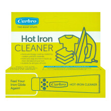 Carbro Hot Iron Cleaner to Remove Draggy Residue & Starch All Iron Types