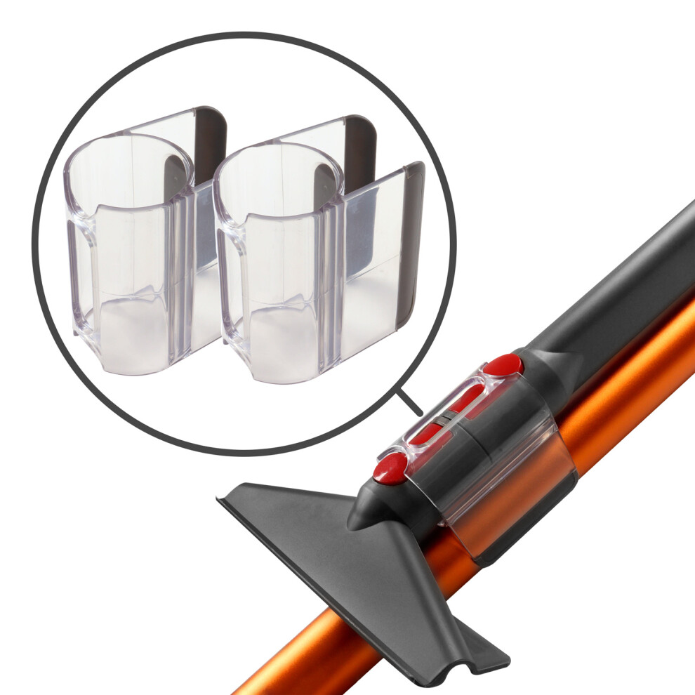 B&Q - Tool Clip Holder For Dyson V7V8V10V11Sv7 To Sv14 Wand Accessory Storage (2 Pack) - Image 2