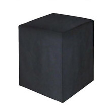 Housse en tissu 1 pièce pour barbecue - poussière et pluie - noir