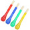 Set di pennelli per bambini - 4 pezzi, 14,8 cm, Blu Rosso Verde 14