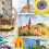 Set di pennelli per bambini - 4 pezzi, 14,8 cm, Blu Rosso Verde 10