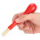 Set di pennelli per bambini - 4 pezzi, 14,8 cm, Blu Rosso Verde 3