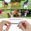 Portable Pet Dog Whistle Keychain Two Tone 11