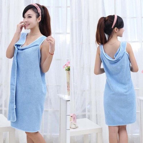 Wearable Super Absorbent Microfiber Bath Spa Towel 1