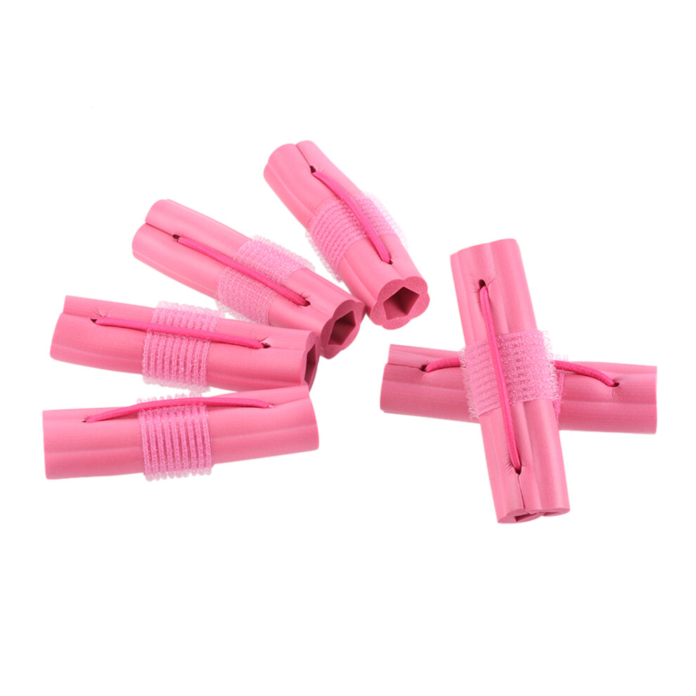 6Pcs Magic Foam Sponge Hair Curler Curly Hair