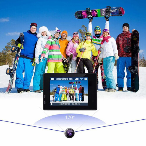 Digital Camera Mini Camcorder with Waterproof Case 2