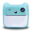 (Blue) Digital Camera 2.4 Inch Kis Instant rint igital Ca 1