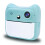 (Blue) Digital Camera 2.4 Inch Kis Instant rint igital Ca 2